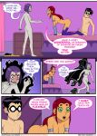 beast_boy comic dc_comics dick_grayson emotion_sickness_(teen_titans) incognitymous_(artist) koriand'r nipples nude rachel_roth raven_(dc) robin starfire tagme teen_titans