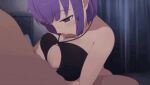  1boy 1girl 1girls bedroom big_breasts blush blush_lines breast_hold breasts collarbone cum cum_in_mouth cum_on_breasts curtains ejaculation everyday_titfuck_with_vel fellatio female_focus gif heart-shaped_pupils high_res kamuo long_penis looking_down male male/female mammary_intercourse medium_penis nipples nude nude_female nude_male open_mouth oral oral_sex paizufella paizuri penis purple_eyes purple_hair room short_hair sitting small_but_busty source_request straight straight_hair uncensored vel_(kamuo) 