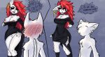  1boy 1girl 1girl 1girl1boy 1girls 2026 anthro armpits bad_bitch big_breasts big_breasts big_ears big_eyelashes bitch black_clothing black_dress black_lipstick black_markings black_sclera black_stockings blush breasts breasts breedable busty_female cat_ears cat_girl catgirl colored cross_earrings cute digital_media_(artwork) earring earrings english_text exposed_breasts exposed_nipples exposed_pussy exposing_self eyebrows fanart felid feline felis female_anthro female_focus flashing flashing_breasts flashing_pussy front_view fuckable fur furry furry_female furry_male furry_only generic_male golden_earrings goth goth_furry goth_girl hand_on_face infie infie_(snfw) lips long_hair long_red_hair male male_furry mammal marking markings markings_on_face mature mature_female mommy mommy_kink necrolourian_(species) nipple_piercing nipples no_ai no_clothes non-human nose original pussy pussy_slit red_eyes red_hair redhead_female redheaded_female simple_background sketch slut snfw snfw_(artist) stockings text thick_thighs thighs thunder_thighs white_fur white_skin whore xelfaye 