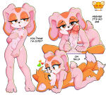 1boy 1girl anthro anthro_on_anthro anthro_only big_penis body_fur censored cream_body cream_the_rabbit cub duo duo_focus female fox fox_boy french_kiss french_kissing fur furry furry_female furry_only green_eyes interspecies kissing kissing_while_penetrated kitsune love male miles_"tails"_prower miles_tails_prower mobian_(species) nude oral oral_sex orange_body passionate_sex rabbit romantic romantic_sex sega sex sonic_the_hedgehog_(series) tail tails tails_the_fox younger_female younger_male younger_penetrated zestymangoart
