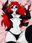  1girl 1girl 1girls anthro arms arms_up belly big_breasts big_breasts big_ears big_eyelashes big_hips bitch black_clothing black_markings black_panties black_sclera black_shirt breasts breedable busty_female cat_ears cat_girl catgirl cross_earrings curvaceous curvy curvy_female curvy_figure curvy_hips cute deviantart digital_media_(artwork) ear_tuft earrings english_text fanart felid feline felis female_anthro female_focus female_only front_view fuckable fur furry furry_female furry_only golden_earrings goth goth_furry goth_girl hips hips_wider_than_shoulders hourglass_figure infie infie_(snfw) legs long_hair long_red_hair looking_at_viewer lying_on_bed mammal marking marking_on_chest markings markings_on_face mature mature_female mommy_kink mommy_milkers monochrome nails naked_female necrolourian_(species) nipples no_ai no_clothes non-human nose nude oc on_bed original original_character panties red_eyes red_hair red_nails safe_for_work sfw simple_shading slut snfw snfw_(artist) solo_female stockings stockings stockings symbol symbol_on_chest tattoo tattoo_on_chest teen teenage_female thick thick_girl thick_legs thick_thighs thighs white_fur white_skin whore xelfaye 