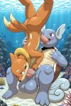  2_tails 3_fingers 3_toes 69_position absurd_res ai_generated anthro anthro_on_anthro anthro_penetrated anthro_penetrating anthro_penetrating_anthro balls big_balls big_penis big_tail black_eyes black_markings blush blush_lines bodily_fluids brown_eyes buizel claws duo eyebrows fangs feet fellatio finger_claws fingers fur generation_1_pokemon generation_4_pokemon genitals half-closed_eyes high_res huge_balls huge_penis looking_at_partner's_penis male male/male male_penetrated male_penetrating male_penetrating_male markings multi_tail narrowed_eyes nintendo open_mouth open_smile oral orange_body orange_fur penetration penile penis penis_in_mouth pokemon pokemon_(species) purple_body saliva sex shell smile snout tail tan_body tan_fur tan_markings teeth toe_claws toes tongue tongue_out tongue_out_fellatio underwater upside_down vein veiny_penis wartortle water yiff_ai_(director) 
