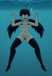  1girl 1girl 1girls ai_generated asphyxiation drowned drowning peppina_and_the_magical_tower_of_pizza peppina_ramen_(ketartdragon) sexfightfun suffocation underwater 
