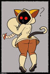  1girl 1girls blazblue dark-skinned_female dark_skin fecharis kaka_(blazblue) mask masked masked_female sethanol taokaka 