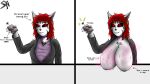  1girl 1girls anthro areola areola big_breasts big_breasts big_breasts big_ears big_eyelashes big_nipples bitch black_clothing black_lips black_markings black_sclera boobs?_wanna_touch_boobs? breasts breasts_bigger_than_head breasts_visible_through_clothing breasts_visible_through_shirt breedable busty_female cat_ears cat_girl catgirl clothing coat collar colored cross_earrings cute device digital_media_(artwork) ear ear_tuft earrings english_text enormous_boobs enormous_breasts enormous_tits explicit felid feline felis fur furry furry_character golden_earrings goth goth_furry goth_girl grin heart huge_breasts huge_nipples infie infie_(snfw) lips mammal marking markings markings_on_face massive_boobs massive_breasts massive_tits mature mature_female meme mommy_kink mommy_milkers musk musk_clouds musky musky_breasts nails necrolourian_(species) nervous_smile nervous_sweat nipples nipples_outline non-human nose nsfw oc original original_character plump_nipples pointy_ears purple_clothing red_eyes red_hair red_nails redhead_female redheaded_female slut snfw snfw_(artist) surprised surprised_expression surprised_look sweat sweatdrop sweaty sweaty_body sweaty_breasts sweaty_female symbol symbol_on_chest table tattoo tattoo_on_chest white_background white_fur white_skin whore 