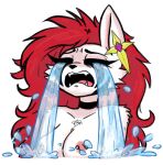  1girl 1girl 1girls anthro areola areola bad_bitch big_breasts big_breasts big_ears big_eyelashes bitch black_lips black_markings black_sclera breasts busty_female cat_ears cat_girl catgirl chocker cleavage colored cross_earrings crying crying_with_eyes_closed cute digital_media_(artwork) earring fanart felid feline felis female_anthro female_focus female_furry female_only fur furry furry_female furry_only golden_earrings goth goth_furry goth_girl heart infie infie_(snfw) lips long_hair mammal marking markings markings_on_face mature mature_female naked_female necrolourian_(species) nipple_piercing nipples no_ai non-human nose nsfw nude oc open_mouth original original_character piercing pink_areola pink_areolae pink_nipples red_eyes red_hair red_long_hair redhead redhead_female redheaded_female slut snfw snfw_(artist) solo_female sticker symbol symbol_on_chest tattoo tattoo_on_chest tears teeth thinking tongue white_fur white_skin whore xelfaye 