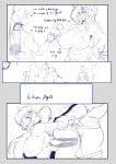 anthro anthro_penetrating_anthro furry monochrome sex