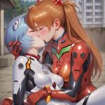 asuka langley souryuu from neon genesis evangelion by bopitphy