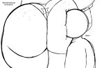 2026 anonymous ass_to_face big_ass big_ass big_thighs digital_art digital_media digital_media_(artwork) face_in_ass faceless faceless_character fat_ass freckles freckles_on_ass hoodie hoodie_only jayden_(fazzinart) no_pants panties puffy_cheeks round_ass round_butt sketch soft_ass white_background wide_ass wide_hips