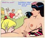  archie_andrews archie_comics betty_cooper lesbian_sex licking_pussy veronica_lodge 