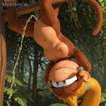 dixie kong from donkey kong (series) by twistedpencil