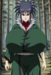  ai_generated breast_expansion gigantic_breasts guren ponytail self_upload smirk stable_diffusion 