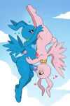  <3 3_fingers 3_toes 4_fingers 69_position absurd_res ai_generated animal_genitalia anthro anthro_on_anthro anthro_penetrated anthro_penetrating anthro_penetrating_anthro balls bandai_namco big_balls big_penis big_tail black_sclera blue_body bodily_fluids cloud cum cum_in_mouth cum_inside cum_on_body cum_on_face cum_on_penis digimon digimon_(species) digimon_tamers duo fan_character feet fellatio fingers flying genital_fluids genitals gold_ring green_eyes heart_(marking) high_res holding_partner huge_balls huge_penis long_ears looking_at_partner's_penis male male/male male_penetrated male_penetrating male_penetrating_male marineangemon motion_lines oral penetration penile penis penis_in_mouth pink_body sex sheath sky tail toes upside_down white_eyes wings yiff_ai_(director) 
