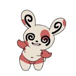  1girl 1girl anthro breasts breasts dizzy furry nude nude_female panda pokemon pokemon_(species) pussy shortstack shortstack_female solo_female spinda thick_thighs 
