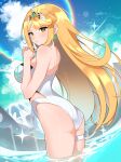 mythra (radiant beach) (xenoblade) from xenoblade (series)