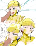 artist_request elesa fellatio kamitsure_(pokemon) nude oral pokemon pokemon_(game) pokemon_bw pokemon_bw2 porkyman text translated