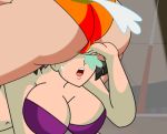 ass_on_head ball big_ass big_breasts breasts butt_suffocated circus climbing dumbo gif human_version matriarch parody prissy public pussy pyramid_(artist) pyramid_girls sitting_on_face smothering_ass tower_human yuri