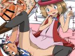 ash_ketchum furanshisu pokemon pokemon_(anime) satoshi_(pokemon) serena serena_(pokemon) x-ray