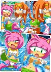 amy rose from mobius unleashed by bbmbbf