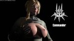 3d big_breasts exga huge_breasts nier nier:_automata sfm source_filmmaker upper_body yorha_commander