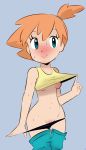 creatures_(company) edit game_freak green_eyes gym_leader hearlesssoul humans_of_pokemon kasumi_(pokemon) misty_(pokemon) nintendo orange_hair pawtsun pokemon pokemon_(anime) pokemon_frlg pokemon_red_green_blue_&_yellow pokemon_rgby porkyman undressing