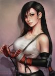 1girl female_only final_fantasy final_fantasy_vii looking_at_viewer mirco_cabbia sciamano240 tifa_lockhart