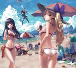 6+girls ass asymmetrical_wings bare_arms bare_legs beach beach_towel beach_umbrella bikini black_dress black_hair blue_bow blue_hair bow braid breasts brown_eyes cirno cleavage closed_eyes cloud cloudy_sky crossover cup daiyousei day dress drinking_straw eno_(whiskeyne) fish flower green_hair hair_bow hakurei_reimu hat hat_ribbon head_wings houjuu_nue ice ice_wings izayoi_sakuya kirisame_marisa koakuma light_skin long_hair looking_at_viewer looking_back lying maid_headdress medium_breasts mob_cap multiple_girls navel ocean on_back orange_eyes outdoors pikachu pink_rose pokemon pokemon_(creature) polearm ponytail red_bikini red_eyes red_hair red_ribbon redhead remilia_scarlet ribbon rose sad sand short_hair side_ponytail sideboob sitting sky smile starfish stomach straw_hat summer swimsuit touhou towel trident twin_braids umbrella water wavy_mouth weapon white_bikini wings