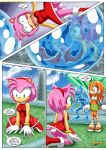 amy rose from mobius unleashed by bbmbbf
