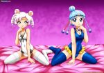  2_girls 2girls bbmbbf bishoujo_senshi_sailor_moon clothed palcomix pallapalla sailor_iron_mouse sailor_moon sailor_moon_(series) stockings 