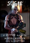  3d ayatollaofrock batman_(series) batman_arkham_city cover_page dc_comics harley_quinn 