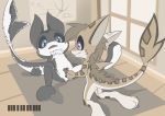 1girl clamp clitoris floofshark furry jinxmckenzie_(artist) male medical sex vaginal_penetration