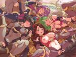  4boys 4girls alternate_costume big_breasts boris_(noborhys) dorothea_(fire_emblem) dorothea_arnault fire_emblem fire_emblem:_three_houses katarina_(fire_emblem) lene_(fire_emblem) long_hair male/female multiple_boys multiple_girls nintendo sex short_hair tharja 