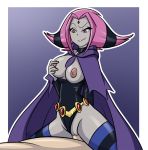 breasts cowgirl_position dankodeadzone dc_comics dcau fusion girl_on_top jinx nude raven_(dc) sex teen_titans vaginal vaginal_penetration