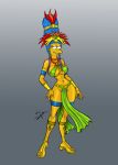  1girl feet marge_simpson necronocimon_(artist) the_simpsons 