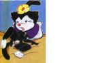 1girl animaniacs dildo dildo_in_pussy dot_warner female_masturbation female_only juanomorfo solo_female