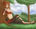  blue_eyes brown_hair dancer final_fantasy final_fantasy_xi hair hume sienna sienna_(artist) 