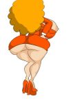 1girl big_ass huge_breasts human maxlat powerpuff_girls sara_bellum