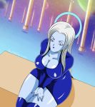 1girl angel_(dragon_ball) big_breasts breasts cleavage dicasty dicasty1 dragon_ball dragon_ball_super dragon_ball_z female female_only solo solo_female