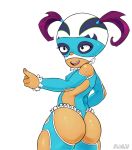  ass ass_crack buena_girl huge_ass mucha_lucha nipples rainbow_mika street_fighter wrestler 