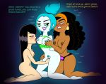 3girls bondage danny_phantom ember_mclain fingering ghost nude purfectprincessgirl samantha_manson sex strap-on valerie_gray yuri