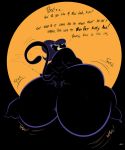  big_ass black_cat_(animal) black_fur black_hair blue_eyes cat_ears cat_tail chubby feline halloween hornymustardsauce milf mrs._katswell nickelodeon t.u.f.f._puppy tail text thick 