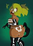  1girl amalia_sheran_sharm breasts cosplay grimphantom halloween sadida sexy wakfu wide_hips 