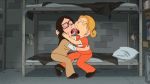 family_guy female french_kiss gif glasses kissing lois_griffin orange_is_the_new_black parody prison tongue tongue_out yuri