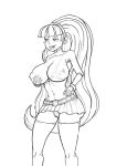 big_breasts breasts gravity_falls monochrome mr-mazdo pacifica_northwest