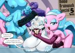 3girls aloe aloe_(mlp) anthro big_breasts cum cum_in_mouth cum_on_face cum_on_tongue female female_only forced friendship_is_magic furry futanari futanari_on_female futanari_with_female group_sex huge_breasts huge_penis kandlin large_penis lotus lotus_(mlp) my_little_pony penis rape rarity_(mlp) sibling sisters tears tongue whitekitten