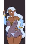 breasts looking_at_viewer princess_allura see-through see-through_clothes that-girl-whodraws voltron voltron_legendary_defender