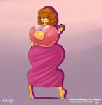  antizero big_breasts clothing curvy maude_flanders milf the_simpsons thick thick_thighs wardrobe_malfunction wide_hips yellow_skin 