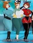  3_girls big_ass big_breasts breasts brown_hair bust busty cartoon_network clothing cropped crossover curves curvy curvy_female curvy_females curvy_figure curvy_hips danny_phantom dexter&#039;s_laboratory dexter&#039;s_mom disney disney_channel edited elastigirl female female_only heels helen_parr heroine high_heels hips hourglass_figure huge_ass huge_breasts huge_thighs looking_at_viewer lord_lince madeline_fenton mature mature_female mature_woman milf mother multiple_girls nickelodeon nipple_bulge orange_hair pixar short_hair superhero superheroine the_incredibles thick_thighs voluptuous wide_hips 