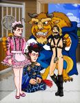  asian beauty_and_the_beast concubine disney domination geisha john_smith kalahee_(artist) li_shang maid maid_headdress maid_outfit maid_uniform male male_only mulan pocahontas ponyboy ponyplay prince_adam the_beast the_little_mermaid yaoi 