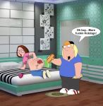 anal chris_griffin family_guy hotdog insertion meg_griffin